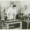 New York Zoological Society - Preparing electric eel for test