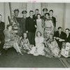 New Zealand Participation - Robert Firth (Commissioner General) and wife with native New Zealanders