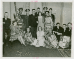 New Zealand Participation - Robert Firth (Commissioner General) and wife with native New Zealanders