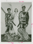 New Zealand Participation - Group in Maori costume