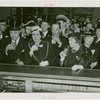 Nicaragua Participation - Grover Whalen and group of officials drinking Borden's milk