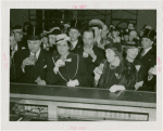 Nicaragua Participation - Grover Whalen and group of officials drinking Borden's milk