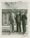 North Carolina Participation - Officials on Administration Building steps