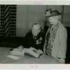 North Carolina Participation - Hoey, Clyde R. (Governor) - Signing guestbook