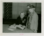 North Carolina Participation - Hoey, Clyde R. (Governor) - Signing guestbook