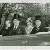 Norway Participation - Prince Olav and Princess Martha - In car with Grover Whalen