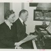 Ohio - Margaret and Oley Speaks at piano