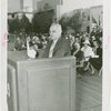 Ohio - Harold Burton (Cleveland mayor) speaking at dedication