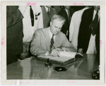 Ohio - Bricker, John W. (Governor) - Signing register