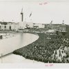 Opening Day - 1939 Season - Lagoon of Nations and crowd