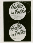 Opening Day - 1940 Season - ""Hello Folks"" labels
