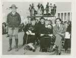 Opening Day - 1940 Season - Audience with movie cameras behind it