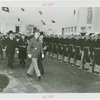 Parades - Review - Grover Whalen and officials review troops