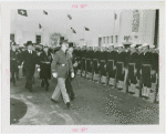Parades - Review - Grover Whalen and officials review troops