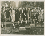 Parades - Street Cleaning - Women sweep street