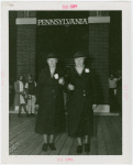 Pennsylvania Participation - Oldest twins in front of building