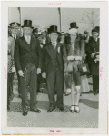 Pennsylvania Participation - Governors - Governor Arthur H. James with daughter and Dennis E. Nolan