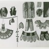 Peru Participation - Building and Exhibits - Costume pieces hanging on wall
