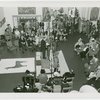 Peru Participation - Building and Exhibits - Man speaking to crowd at exhibit