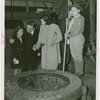 Petroleum - Fiorello LaGuardia with Kitty Carlisle and kids at dedication