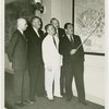Petroleum - Grover Whalen, officers and incorporators look at map
