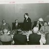 Petroleum - Oil Industry officials at luncheon