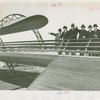 Poland Participation - Sylvester Gruszka (Consul General) with delegation on bridge