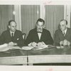 Poland Participation - Baron Stefan Ropp (High Commissioner) and Grover Whalen sign contracts