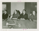 Poland Participation - Grover Whalen, Antoni Milkowski (Assistant Commissioner) and group in meeting regarding Preview