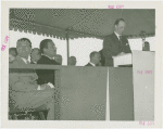 Poland Participation - Official speaking at podium