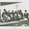 Poland Participation - Grover Whalen and officials in car