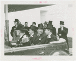 Poland Participation - Grover Whalen and officials in car