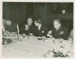 Poland Participation - Grover Whalen and officials at luncheon
