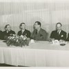 Poland Participation - Grover Whalen and officials at luncheon