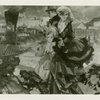 Pony Express Exhibit - Drawing