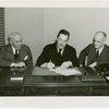 Postal Telegraph Exhibit - Grover Whalen and officials signing contracts