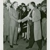 Press Events - Associated Press - Leo Casey shaking hands with editor
