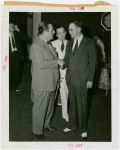 Press Events - National Press Club - Grover Whalen and president of club shaking hands