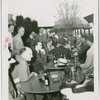 Press Events - National Press Club - Group having drinks outside