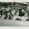 Press Events - News Boys - Group on train