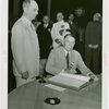 Puerto Rico Participation - Blanton Winship (Governor General) signing guest register