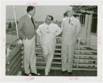 Puerto Rico Participation - Fiorello LaGuardia, Blanton Winship (Governor General), and Admiral William D. Leahy