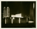 Pylons - On top of Hall of Fashion at night