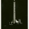 Pylons - With star on top at night