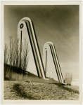 Pylons - At 111th Street entrance