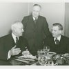 Queens, Borough of - Harvey Gibson and officials at Chamber of Commerce lunch