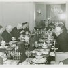Queens, Borough of - Harvey Gibson and officials at Chamber of Commerce lunch