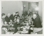 Queens, Borough of - Harvey Gibson and officials at Chamber of Commerce lunch