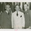 Grover Whalen with members of the Rotary Club