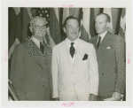 Grover Whalen with members of the Rotary Club